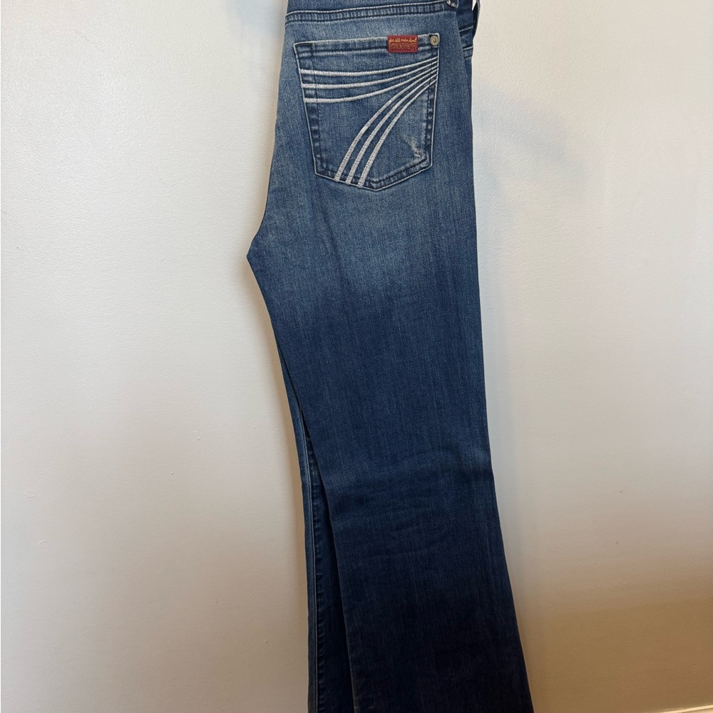 7FAMK Dojo Tailor-less Lake Blue Jeans